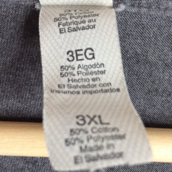 Bigfoot Sasquatch Graphic Print T-Shirt 3XL Hide & Seek World Champion SS Gray - Picture 5 of 5